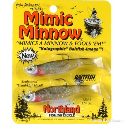 Northland Tackle Mimic Minnow Spin, Silver Shiner 005170165